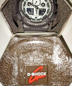 Casio G-Shock GA-100BW-1A White and Black Series Luxury Watch - Black/One Size 47 81kxtXKdoL