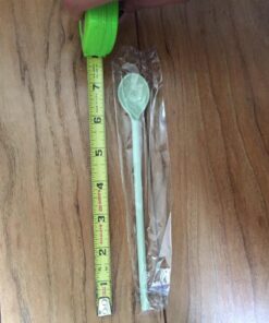 Gohh Long Handle Spoons 7.2 Inch: Latte Machiatto, Tall Iced Tea, Ice Cream Sundae, Coffee, Tea, Cocktail or Hot Chocolat Stirring Longdrink Spoons, Set of 6 Green, Blue, Pink 41 81kxy9DmAYL