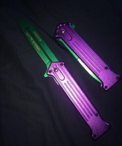 Purple and Green Joker Tac Force Fantasy Assisted Opening Folding Knife (Joker: Why so Serious) 42 81kzGOzYjOL