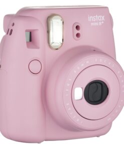Fujifilm Instax Mini 8+ (Strawberry) Instant Film Camera + Self Shot Mirror for Selfie Use - International Version (No Warranty) Strawberry 35 81l EJal0RL