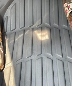 Motor Trend FlexTough Floor Mats for Cars, Gray Deep Dish All-Weather Mats, Waterproof Trim-To Fit Automotive Floor Mats for Trucks SUV, Universal Liner Car Accessories Full Set 43 81l y5Y6zmL