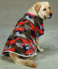 Zack & Zoey Nor'easter Blanket Coat for Dogs, 20" Large, Orange 1 L (Neck: 17", Girth: 28", Back: 20") 25 81l zOjGJYL 3