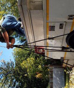 M & M Sales Enterprises MM00124Web Riderz Outdoor Swing N' Spin- Safety Rated to 600 lb, 39 inch Diameter, Adjustable Hanging Ropes, Ready to Hang and Enjoy as a Family, Black 46 81l07XQ2HVL 3