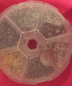 PH PandaHall Iron Open Jump Ring, 3300Pcs 6 Colors Unsoldered O Rings 4mm 21-Gauge Metal Jewelry Connector with Opener Tool for Earring Bracelet Neckalce Jewelry Craft 6 Colors-3300pcs 28 81l3S0fvY L