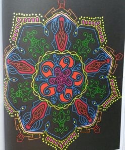 Glowing Mandalas: Coloring Book for Adults 81 81l3xyHBqpL