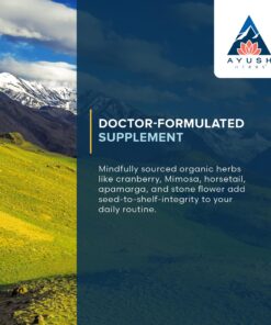 Ayush Herbs Rentone, Ayurvedic Urinary Tract and Kidney-Support Supplement, All-Natural Herb and Mineral Blend with Cranberry, Vitamin B6, Tribulus, and Holy Basil, 90 Vegetarian Caplets 11 81l5P5YHYAL