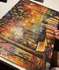 Ingooood Rainy Night Walk Wooden Puzzle 1000 Pieces 26 81l7G7JZ2XL