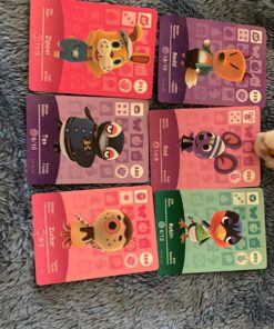 Nintendo Animal Crossing amiibo Cards Series 4 for Nintendo Wii U, 1-Pack (6 Cards/Pack) 32 81l7P1nIMiL
