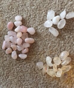 Hypnotic Gems 2 Pounds Brazilian Tumbled Polished Natural Stones Assorted Mix - Medium Size - 1" to 1.5" Avg. #D: Medium 2 Lb Bag 28 81l86UPs5bL