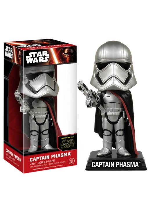 Funko Star Wars The Force Awakens Wacky Wobbler Captain Phasma Bobble Head