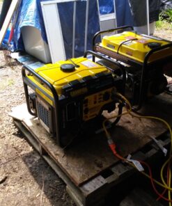 Champion Power Equipment 100302 4000-Watt RV Ready Open Frame Inverter, Yellow 4000-Watt + Gas + Manual Start 44 81l9XBvmwCL