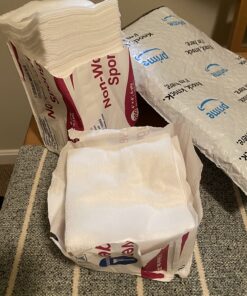 Dynarex Non-Woven Sponges, Non-Sterile, Gauze Sponges, for Cleansing, Prepping and Dressing, Highly-Absorbent and with Less Linting, 4"x 4", 4 Ply, 1 Box of 200 Non-Woven Sponges 200 Count (Pack of 1) 42 81lAW7FJqyL