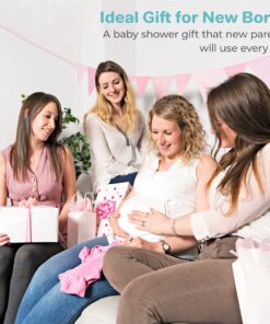 Spasilk Washcloth Wipes Set for Newborn Boys and Girls, Soft Terry Washcloth Set, Pack of 10, Pink Lines 10 Count (Pack of 1) 20 81lAyHrbG7L