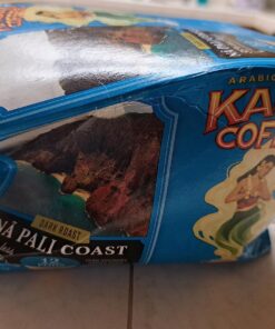 Kauai Coffee Single-Serve Pods, Na Pali Coast Dark Roast Arabica Coffee from Hawaii’s Largest Coffee Grower, Compatible with Keurig K-Cup Brewers - 12 Count 12 Count (Pack of 1) 44 81lBkeRqImL