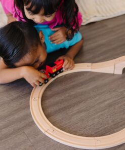 Melissa & Doug Classic Wooden Figure Eight Train Set (22 pcs) 30 81lDbZFM9RL