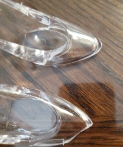 Super Z Outlet Plastic Mini Cinderella Princess Inspired Slipper High Heel Shoe Party Decoration for Weddings, Birthday Party, Table Serving, Candy & Other Event Favors (24 Pieces) 47 81lDrvd3MbL 1