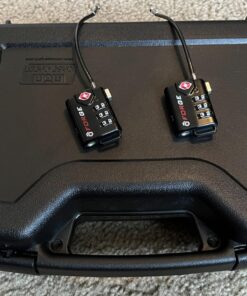 MTM Single Handgun Case for up to 6-Inch Revolver (Black) 38 81lHfvDDljL