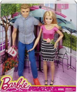 Barbie Dolls, Barbie and Ken Doll 2-Pack Featuring Blonde Hair and Bright Colorful Clothes, Kids Toys (Amazon Exclusive) 17 81lICg9sJBL