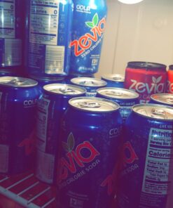 Zevia Zero Calorie Soda, Cola, 12 Ounce Cans (Pack of 24) 12 Fl Oz (Pack of 24) 40 81lIfxsjnDL