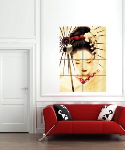 Alternative view of Doppelganger33 LTD Geisha Japanese New Giant Wall Art Print Poster G347