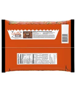 REESE'S Peanut Butter Halloween Pumpkin, Milk Chocolate Covered Peanut Butter Pumpkin Shaped Candy in Halloween Packaging, 19.2 Ounce Bag pumpkins,butter 1.19 Pound (Pack of 1) 9 81lMntzGoKL