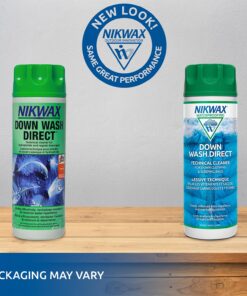 Nikwax Down, Down Wash.Direct, 300ml, Specialty Cleaner for Down Jackets, Outerwear, Vests, Sleeping Bags, Quilts, and Bedding, Restores Loft, Warmth, Insulation, and Water Repellency Down Wash Direct 10 Fl. Oz. 18 81lPRYGsIkL
