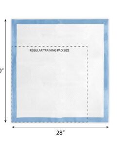 Ultra Absorbent Odor Control Training Pads For Dogs Leak-proof Quick Dry Gel – Extra Large 30 x 28 Pee Pads - Fresh Scented - 50 Count, Pack of 1 XL 30" x 28" - 50 Count, Pack of 1 22 81lQ1A9on L