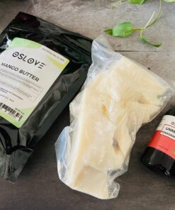 Oslove Organics Mango Butter 1 LB Pure, Natural, Hand -packed, Fresh & Fluffy in DIY mixes | Obtained from Mango seeds | Use for DIY leave in conditioner, Salves, Body Butter, Lotions & Soaps 1 Pound (Pack of 1) 29 81lQiYxMiPL 2