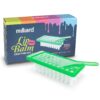 Milliard Lip Balm Crafting Kit – Includes Lip Balm Pouring Tray & 50 White 0.15oz (4.25g) Balm Tubes 216 Piece Set