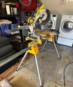 DEWALT Miter Saw, 12 Inch, 15 Amp, 3,800 RPM, Double Bevel Capacity, With Sliding Compound, Corded (DWS780) 35 81lSCxEbJEL