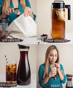 Nut Milk Bags for Straining Reusable, Organic Cotton and Food Grade Cheesecloth by Things&Thoughts, Strainer Bag for Almond Milk, Oat Milk, Celery Juicing, Yogurt, Cold Brew Coffee & Tea 17 81lSX ywrSL 1