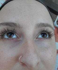 Silicone Eyelash Curler with Refill Pads & Satin Pouch Designed for No Pinching or Pulling and Perfect for Those with Straight Flat Lashes Wanting Dramatic Long Lasting Seamless Curls 56 81lVaZBzvjL