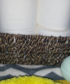 Alternative view of Hoffmaster BSK2151A Seagrass Basket, fits folded guest towels 4-1/2 inches by 8-1/2 inches, actual basket size 10 inches long by 6-1/8 inches wide by 4-3/8 inches tall