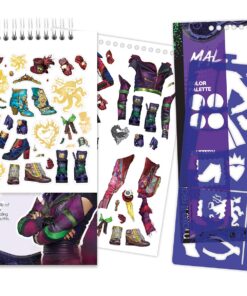 Make It Real - Disney Descendants 3 Sketchbook. Fashion Design Drawing and Coloring Book for Girls. Includes Evie and Descendants 3 Sketch Pages, Stencils, Stickers, and Design Guide 13 81lXvDdgFqL