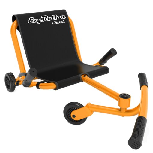 EzyRoller Classic Ride On Scooter for Kids Ages 4+ Orange