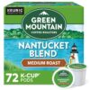 Green Mountain Coffee Roasters Nantucket Blend Keurig Single-Serve K-Cup Pods, Medium Roast Coffee, 72 Count (6 Packs of 12) 5 81lcQpH25oL