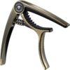 Nordic Essentials Guitar Capo Deluxe with Carrying Pouch - Brushed Metallic Bronze 11 81ldbqd9ZdL