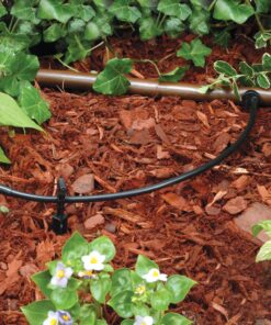 Rain Bird T22-100S Drip Irrigation 1/4" Blank Distribution Tubing, 100' Roll, Black 6 81lemRmSqLL