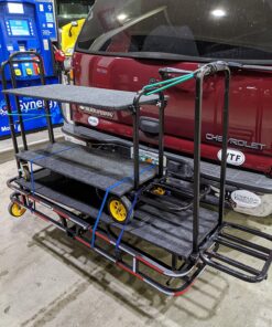 Rock-N-Roller R2RT (Micro) 8-in-1 Folding Multi-Cart/Hand Truck/Dolly/Platform Cart/26" to 39" Telescoping Frame/350 lbs. Load Capacity, Black 59 81lfGoWqGdL
