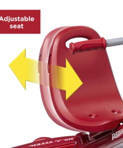 4-in-1 Stroll 'N Trike, Red Toddler Tricycle for Ages 1 Year -5 Years, 19.88" x 35.04" x 40.75" Classic 30 81lhmh68WqL