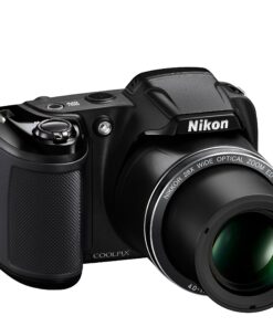 Nikon Coolpix L340 20.2 MP Digital Camera with 28x Optical Zoom and 3.0-Inch LCD (Black) Base 43 81lhmxDjq5L