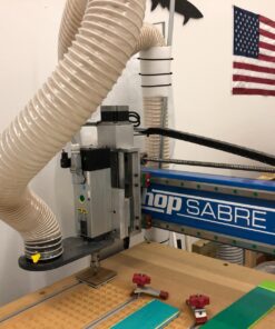 POWERTEC 70143 4" x 20' PVC Dust Collection Hose for Dust Collector for Woodworking and Shop Vacuum, 4 Inch Dust Collector Hose for Dust Collection Fittings, Clear 4" x 20' 29 81liLpB teL