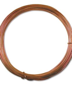The Beadsmith Anodized Aluminum Wire – 12 Gauge – 39 feet – Light Copper Color – Bendable Craft Wire Used to Jewelry Making, Wire Wrapping, Sculpting, Floral, Modeling and Other DIY Arts & Crafts 16 81ljPuSScL