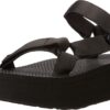 Teva Women's W Flatform Universal Sandal 5 Black 37 81lkO5ED3WL
