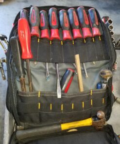 Custom Leathercraft1132 75-Pocket Tool Backpack 112 81ll3Fr58lL