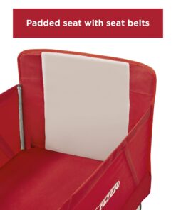 Radio Flyer 3-in-1 EZ Folding Wagon Ride On For Kids, Garden, & Cargo, Red Collapsible Wagon Base 42 81llaHIV7NL