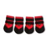 Ultra Paws Durable Dog Boots SMALL Red Size 4 (S)