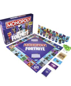 Monopoly: Fortnite Edition Board Game Inspired by Fortnite Video Game Ages 13 & Up 16 81lpSZsadjL