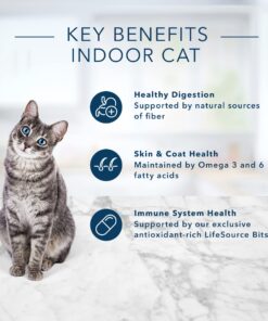 Blue Buffalo Tastefuls Indoor Natural Adult Dry Cat Food, Chicken 15lb bag Chicken & Brown Rice 15 Pound (Pack of 1) 29 81lqRch0wwL