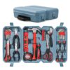Hi-Spec 49pc Red Home & Garage Tool Kit Set. Essential Hand Tools for DIY Repairs. Complete in a Box 49 Piece 26 81lsYv9cqcL